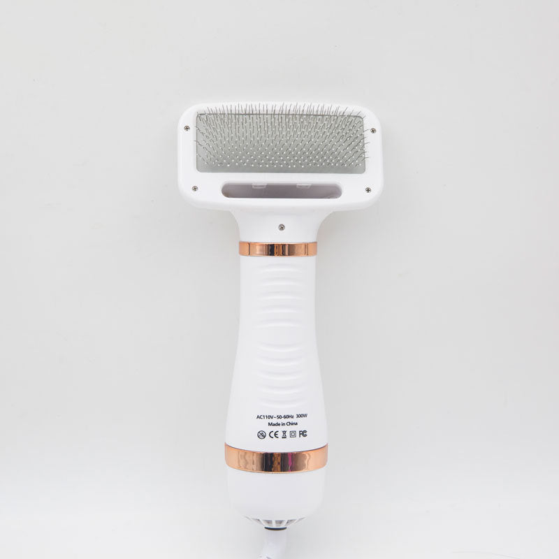 Two-In-One Pet Hot Air Comb Pet Hair Dryer Blowing Hair Cleaning Cat And Dog Pet Hair Comb Pet Brush Comb