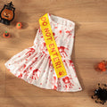 Pet Halloween Bloody Seal Four-Legged Dress for Dogs, Pet Clothing