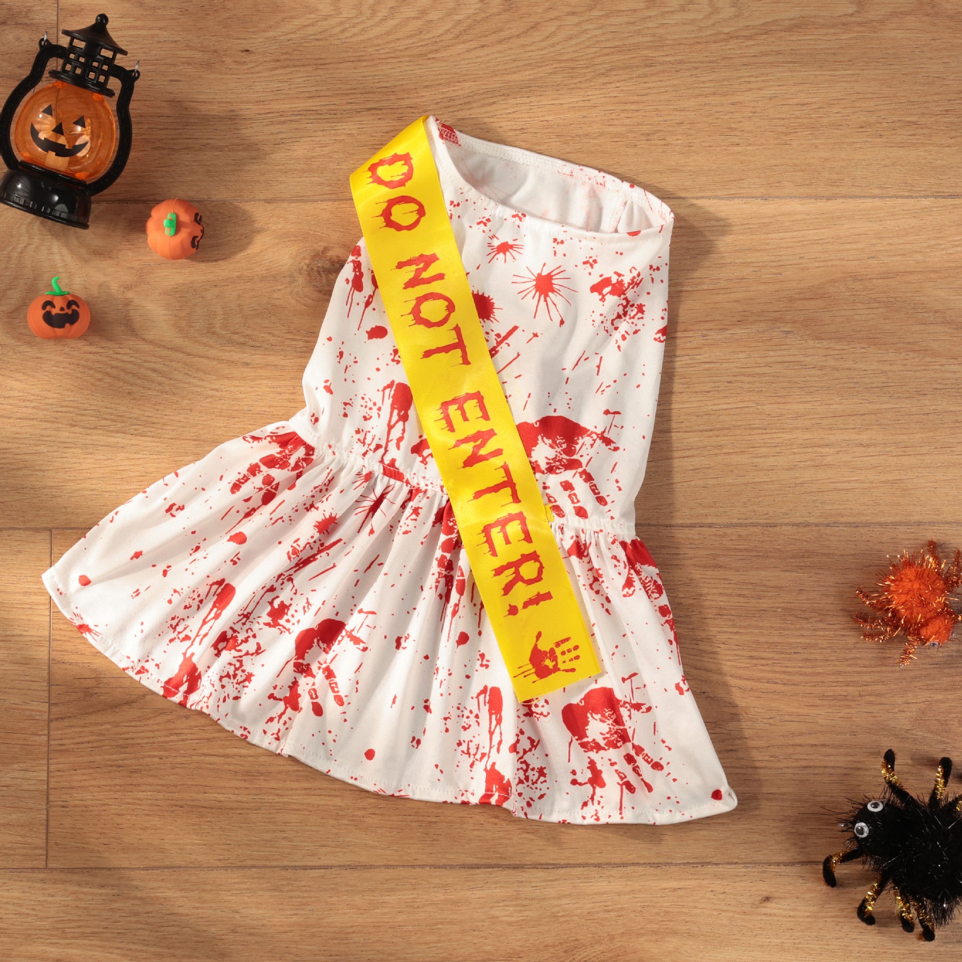 Pet Halloween Bloody Seal Four-Legged Dress for Dogs, Pet Clothing